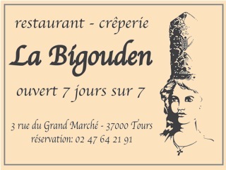 Restaurant - Crêperie la Bigouden à Tours